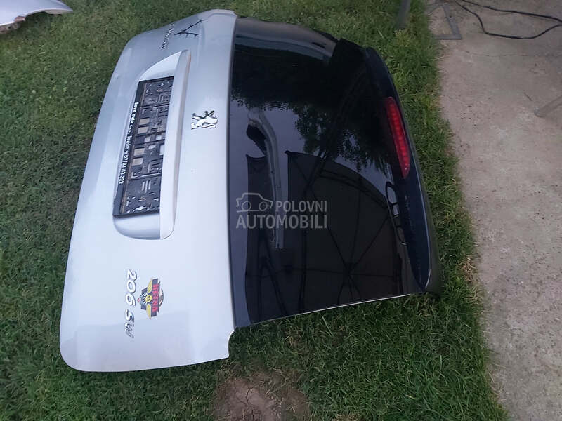 ZADNJA HAUBA I STAKLO za Peugeot 206