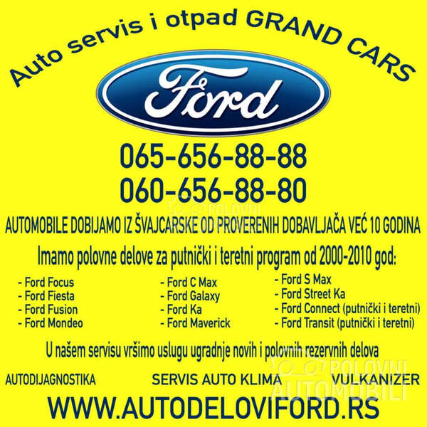 Menjač za Ford Kuga od 2008. do 2013. god.