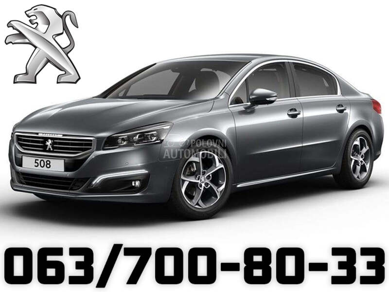 Ostali delovi motora za Peugeot 308, 207, 508 od 2006. do 2018. god.