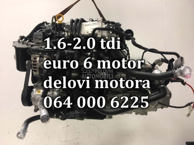 Motor 1.6 tdi skoda za Škoda Octavia