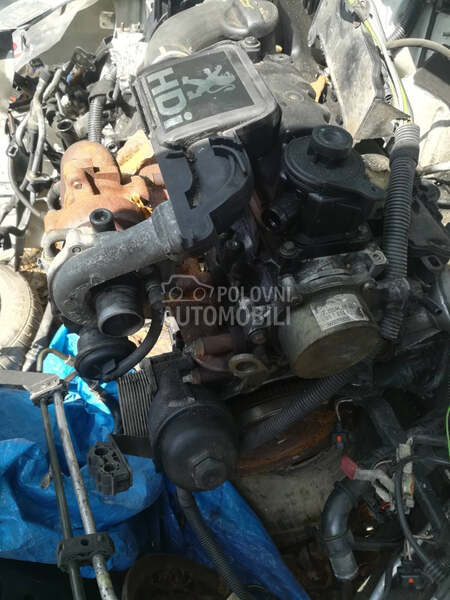 motor 14 hdi 50 kw za Peugeot 206, 307, 206 plus od 2001. do 2009. god.