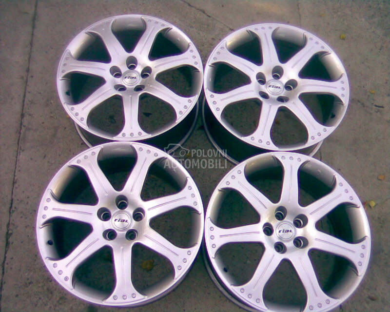 Aluminijumske felne RIAL NISAN KIA... 20" 5 x 114.3
