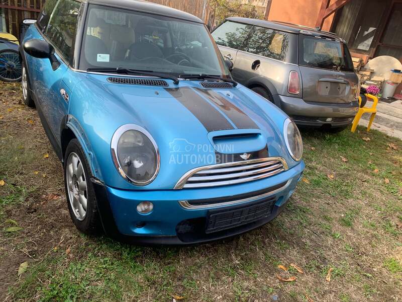 kompletan auto u delovima za Mini Cooper S, John Cooper Works od 2001. do 2006. god.