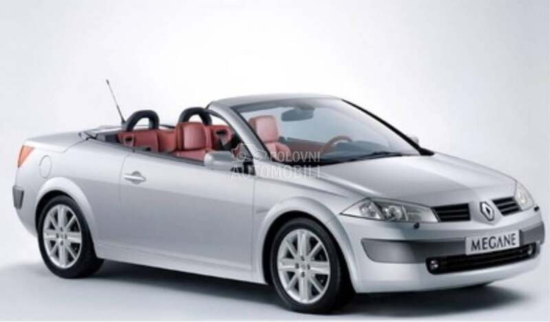 Renault Megane kabrio 2006. god. -  kompletan auto u delovima