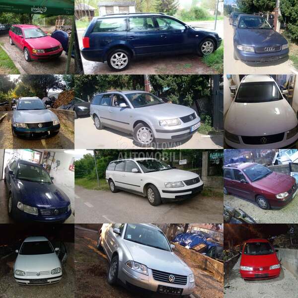 kompletan auto u delovima za Volkswagen Golf 4, Passat B5, Passat B5.5 ...