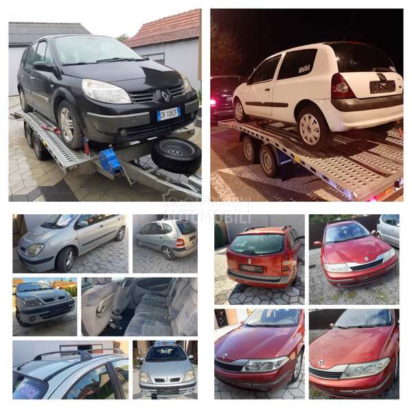 Delovi za Renault Clio, Espace, Grand Espace ... od 2000. do 2012. god.