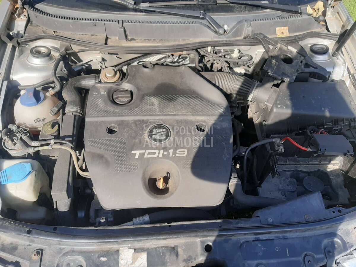 Motor 1.9 TDI za Seat Leon, Toledo od 2000. do 2005. god.