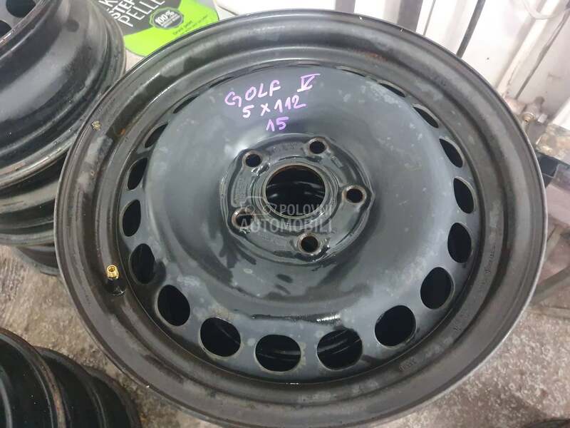 Čelične felne  15" 5 x 112