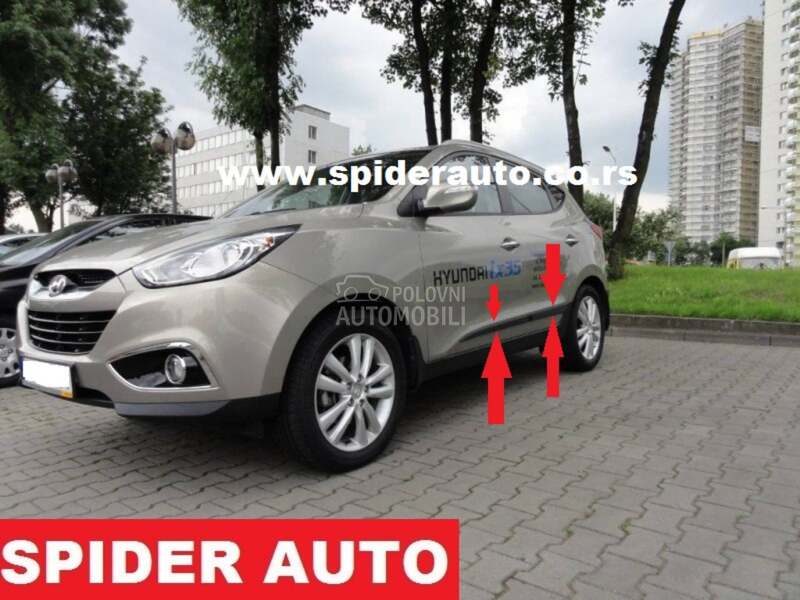 Zaštitne lajsne za vrata za Hyundai ix35 od 2010. do 2020. god.