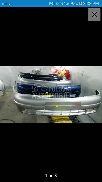 Novi branici u bojama za Opel Astra G, Astra H od 2000. do 2006. god.
