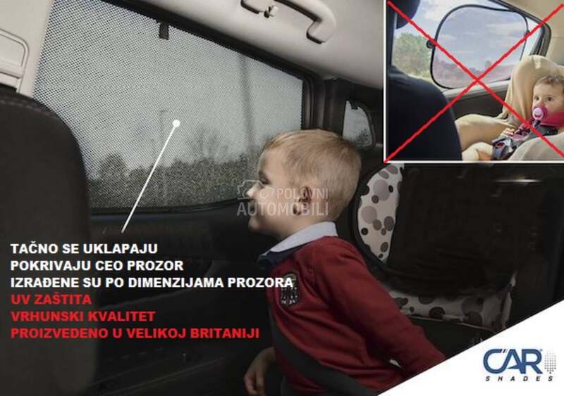 Zaštita od sunca - originalna za Volkswagen Golf 6