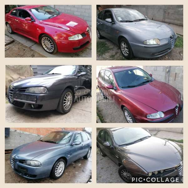 Alfa Romeo 147 -  kompletan auto u delovima