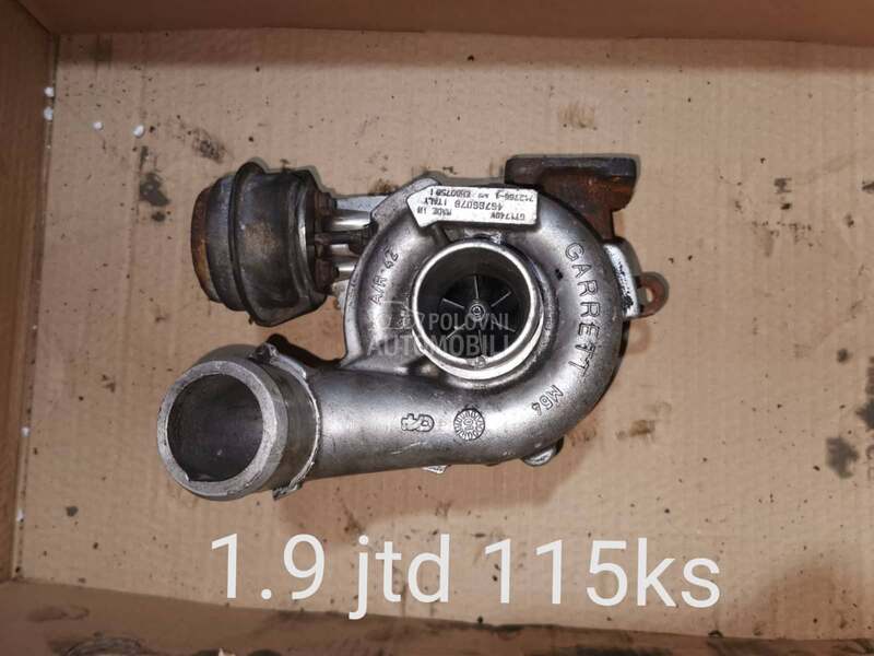 Turbina 1.9 jtd 115ks za Alfa Romeo 147, 156, 156 Crosswagon ... od 2000. do 2005. god.