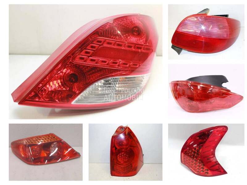 STOP SVETLA I STOP LAMPE za Peugeot 2008, 206, 208 ... od 2000. do 2019. god.