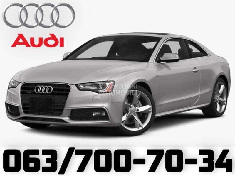 POLOVNI delovi za Audi A4, A5, A6 ... od 2008. do 2014. god.