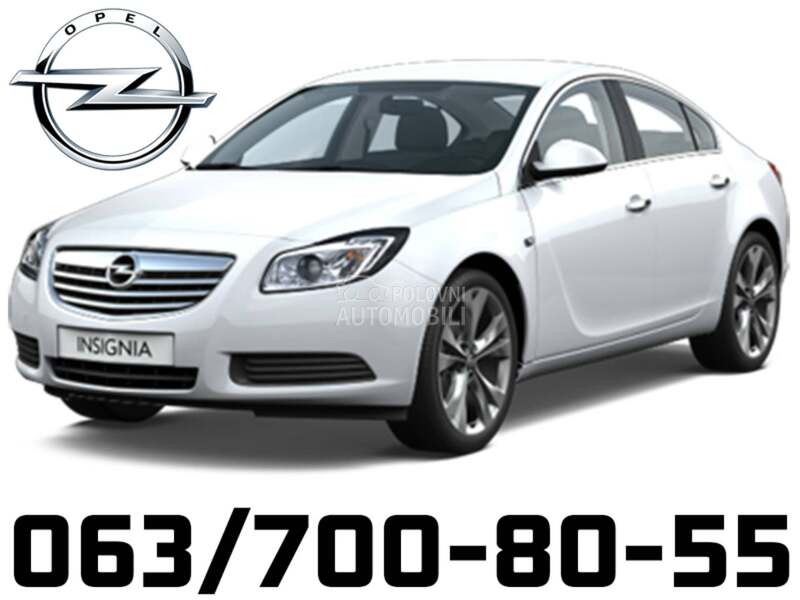 Delovi za Opel Insignia 2009 - 2016. god.