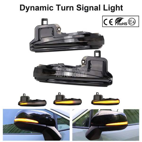 LED DYNAMIC MIGAVCI RETROVIZOR za Toyota RAV 4, Ostalo