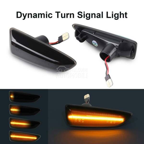 LED DYNAMIC MIGAVACI ZA KRILO za Opel Zafira, Insignia, Astra J ...
