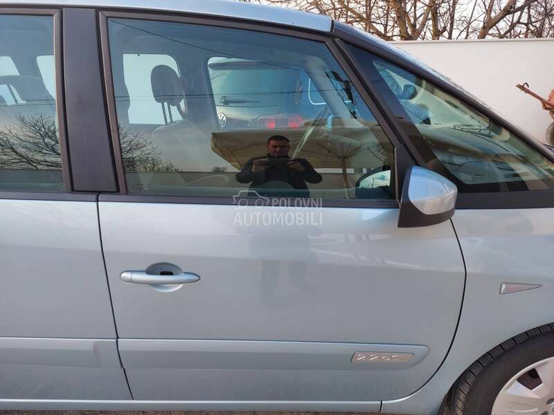 Vrata prednja desna plava TEK43 za Renault Espace od 2003. do 2010. god.
