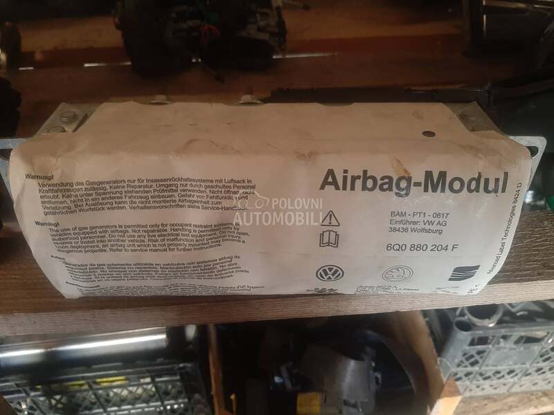 Airbag table za Seat Cordoba, Ibiza od 2003. do 2008. god.
