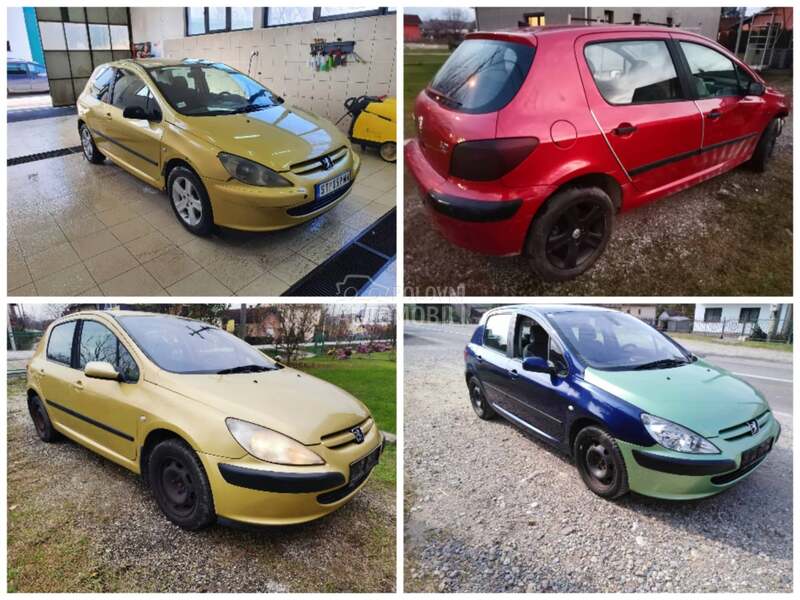 Tepih za Peugeot 307 od 2001. do 2008. god.