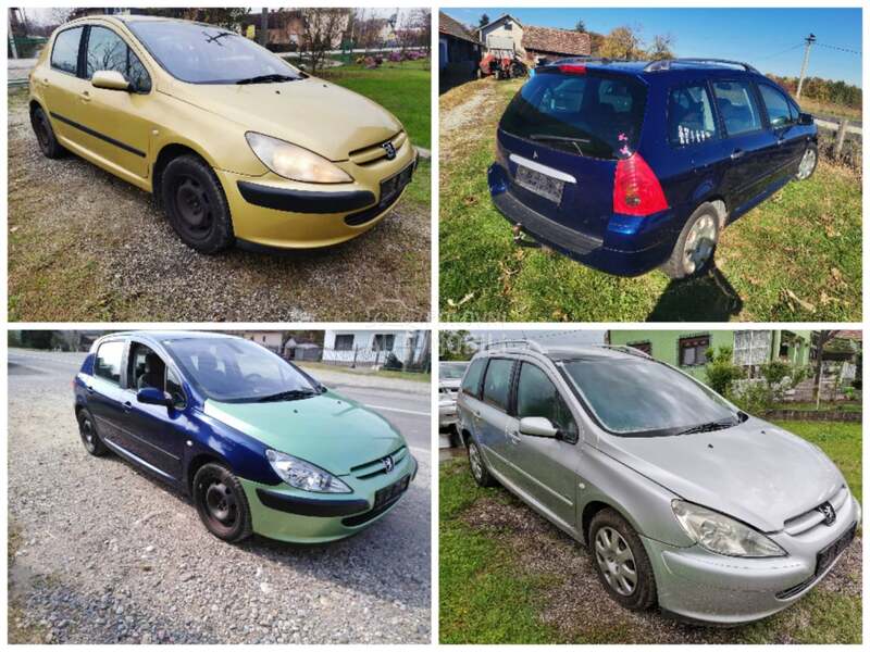 Zamajac za Peugeot 307 od 2001. do 2008. god.
