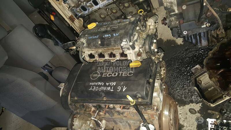 Motor Z16xep sa papirima za Opel Astra G, Astra H od 2005. do 2009. god.