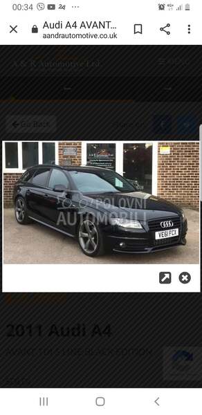 Stakla za Audi A4 od 2008. do 2011. god.