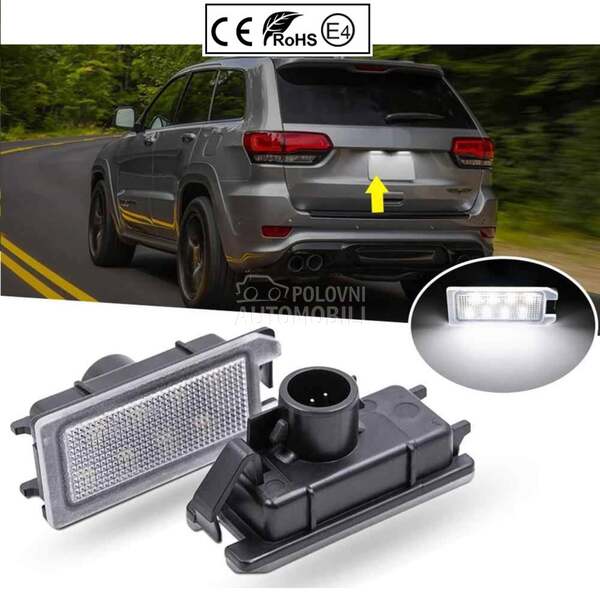 LED SIJALICE ZA TABLICE TIPSKE za Jeep Grand Cherokee, Ostalo