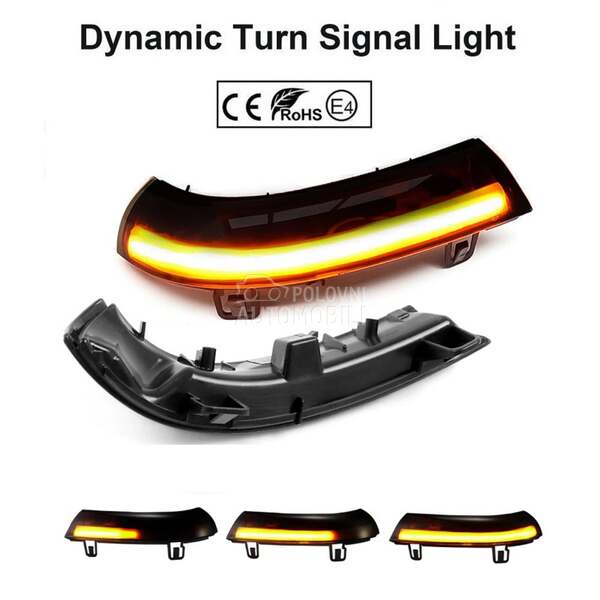 LED DYNAMIC MIGAVCI RETROVIZOR za Škoda Superb, Ostalo