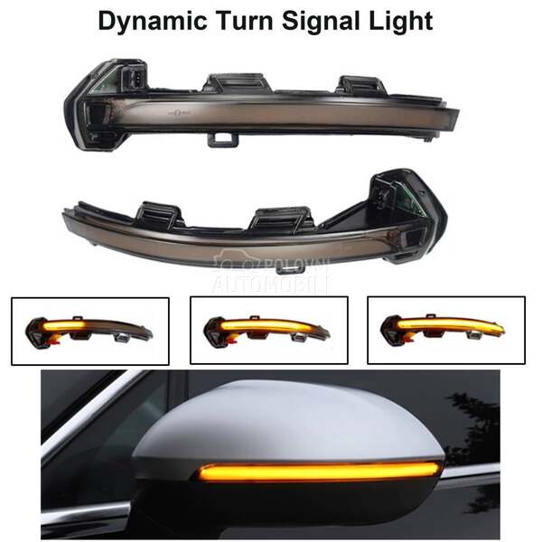 LED DYNAMIC MIGAVCI RETROVIZOR za Volkswagen Passat B8, Arteon, Ostalo