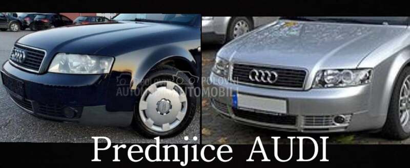 delovi prednjica za Audi A4 od 2001. do 2004. god.
