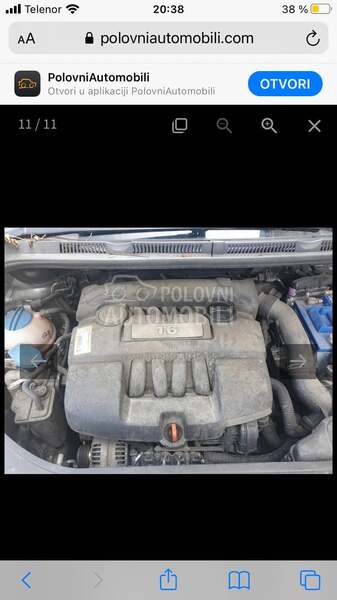 DIZNE ZA VUSE MODELA za Volkswagen Golf 5, Golf Plus, Jetta ... od 2000. do 2010. god.