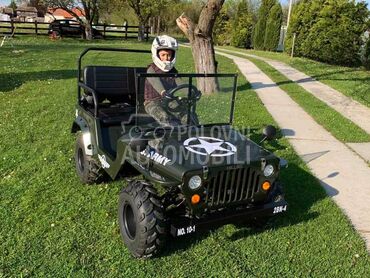  Mini jeep willus, 3.599 €, 2021. , 150 cm3, 1 km, 8kW (11 KS), ATV / Quad, Beograd