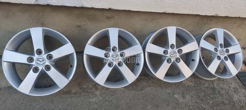 Aluminijumske felne mazda 15" 5 x 115
