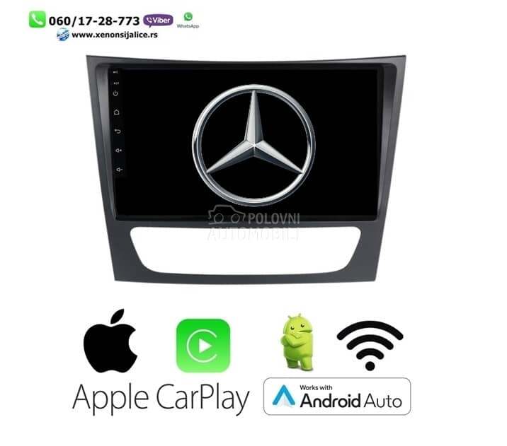 Multimedija navigacija za Mercedes Benz E 200, E 220, E 230 ...