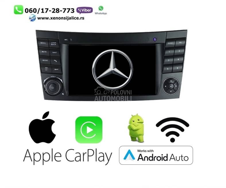 Multimedija navigacija za Mercedes Benz E 200, E 220, E 230 ...