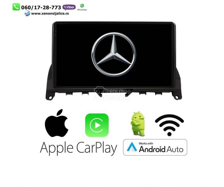 Multimedija navigacija za Mercedes Benz C 180, C 200, C 220 ...