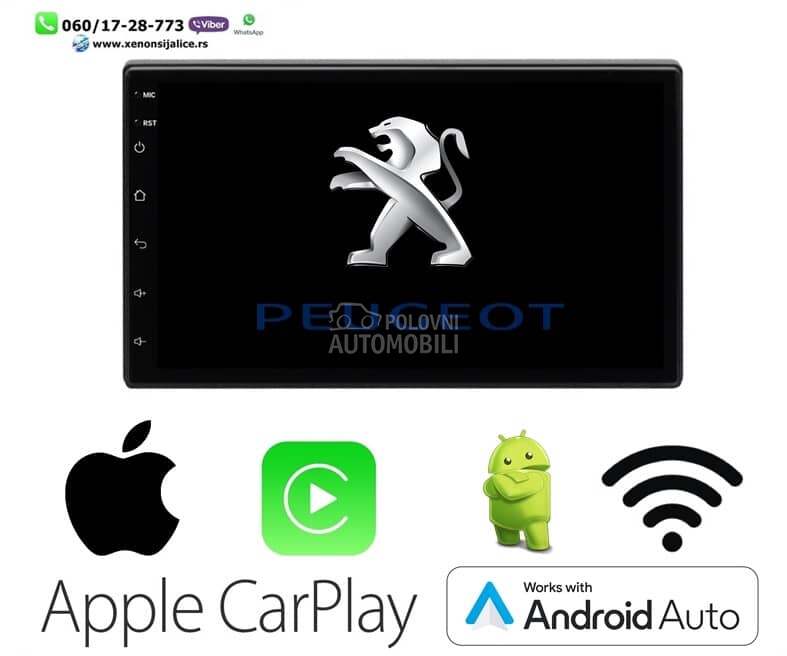 Multimedija navigacija za Peugeot 207, 307, Partner