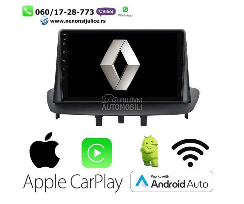 Multimedija navigacija za Renault Megane, Fluence