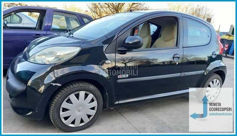 107 polovni delovi za Peugeot 107 od 2005. do 2012. god.