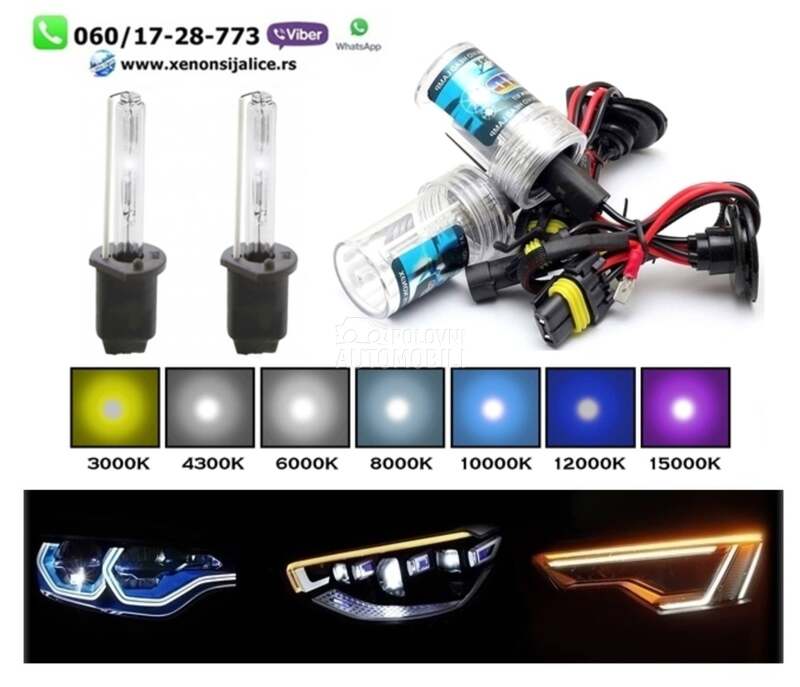 Xenon sijalica dc h1 12000k ksenon  