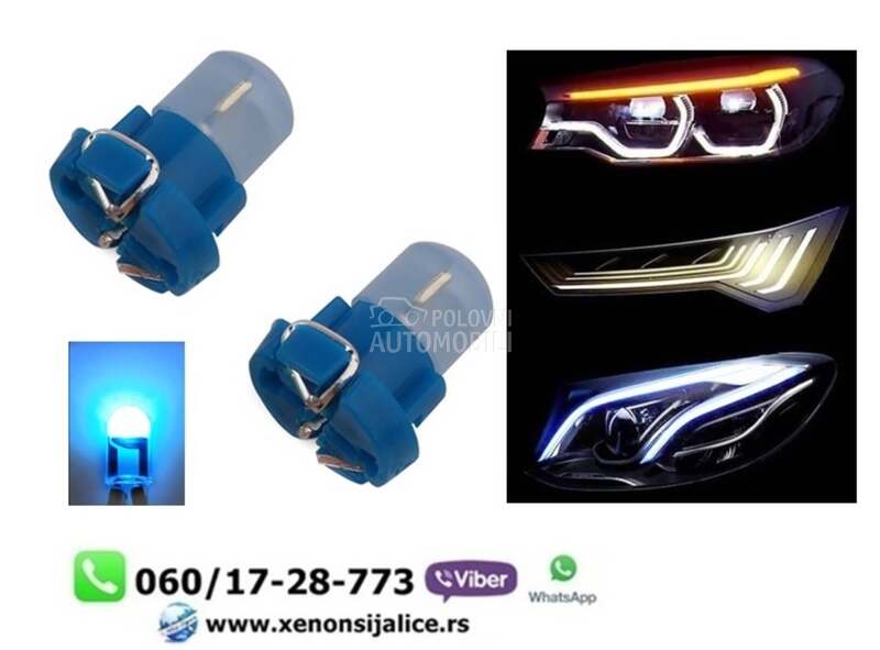 T3 led sijalice plave  