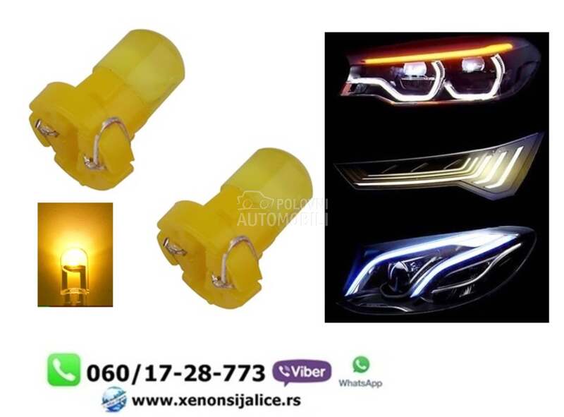 T3 led sijalice zute  
