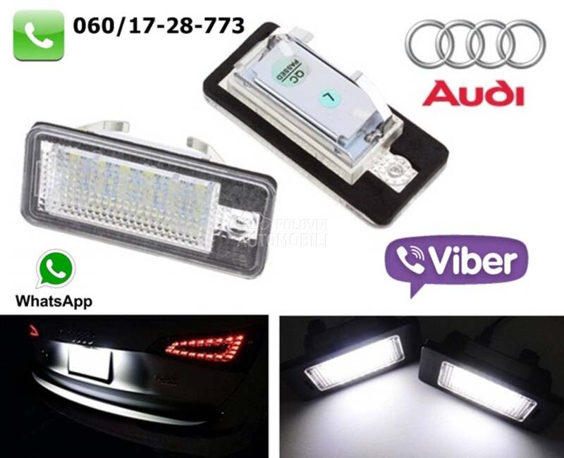 Led svetla za tablicu model 2 za Audi 