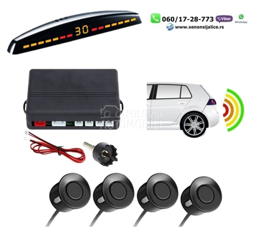 Parking senzori set model standard crni  