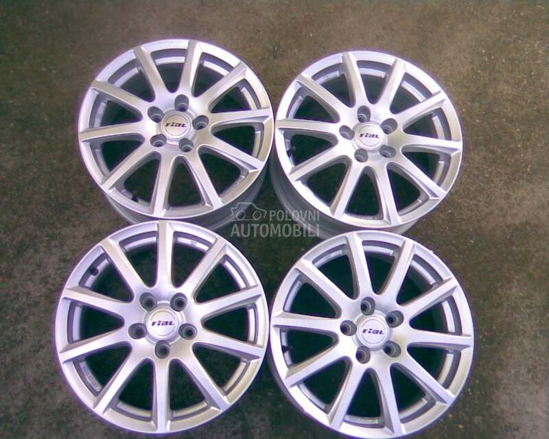 Aluminijumske felne RIAL VW SKODA SEAT 16" 5 x 112