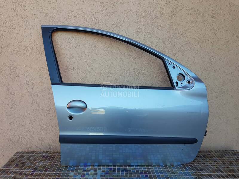 Vrata prednja desna siva EZA za Peugeot 206