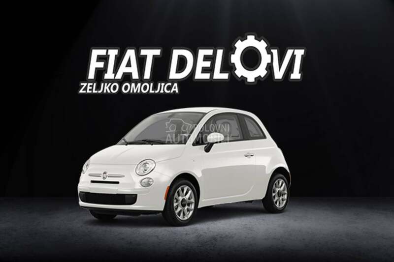 Fiat 500 -  kompletan auto u delovima