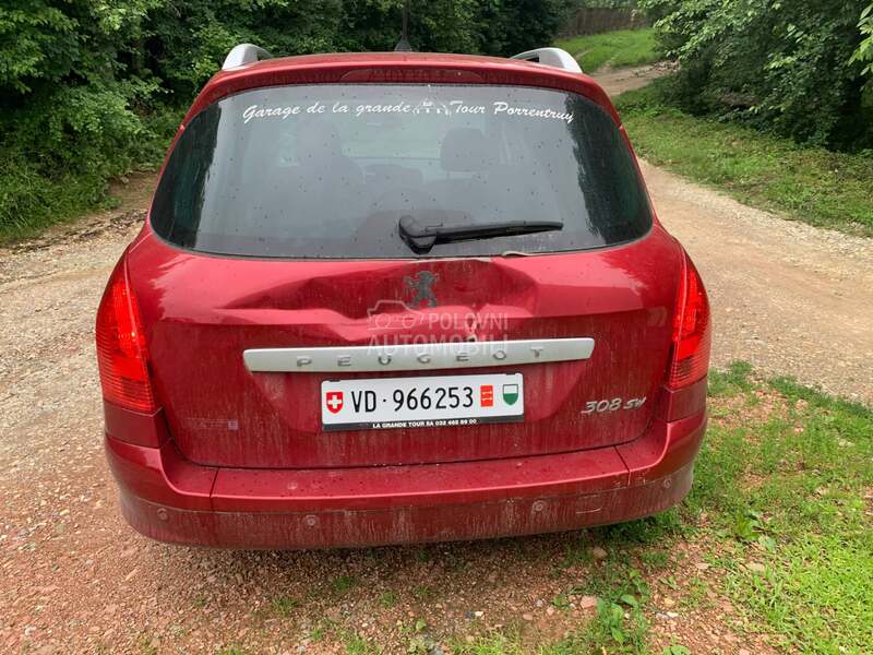 zadnji branik za Peugeot 308 od 2008. do 2011. god.
